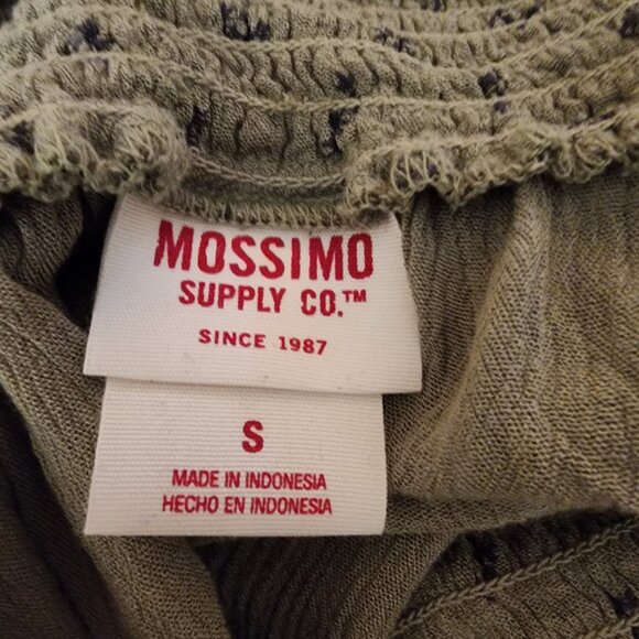 Mossimo Olive Boho Tiered Maxi Skirt – Smocked Waist – Size Small - Picture 7 of 9